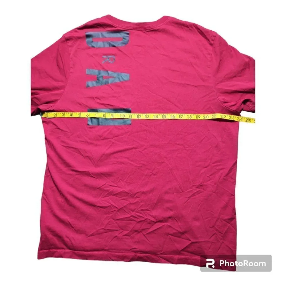 Jordan Air Short-Sleeve Gray Men's  T-shirt CZ8402-887 Size XL Color Red